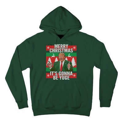 Trump It's Gonna Be Yuge Ugly Christmas  Hoodie