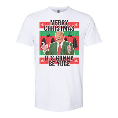 Trump It's Gonna Be Yuge Ugly Christmas  Softstyle® CVC T-Shirt