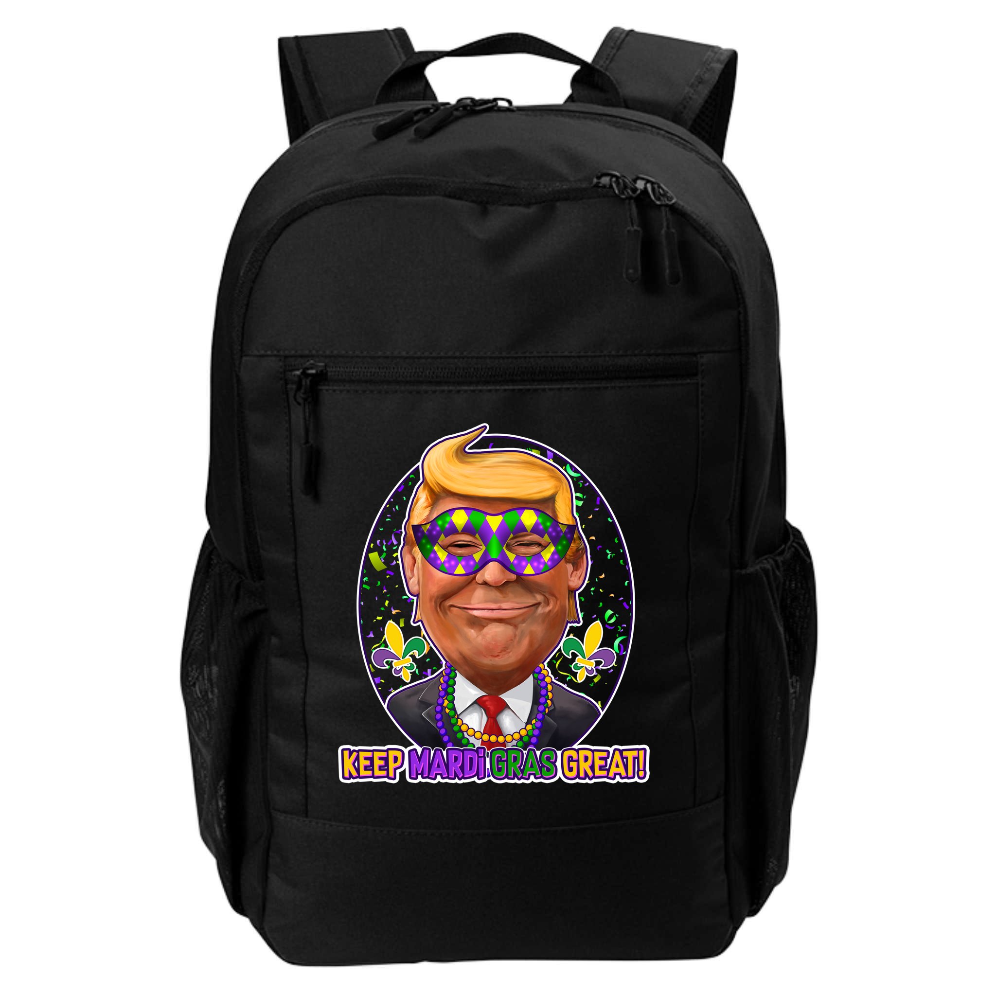 Trump Keep Mardi Gras Great Backpack