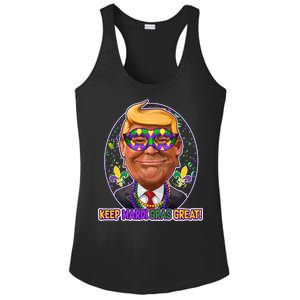 Trump Keep Mardi Gras Great Ladies PosiCharge Competitor Racerback Tank