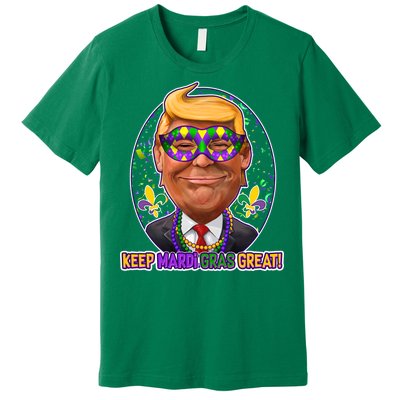 Trump Keep Mardi Gras Great Premium T-Shirt