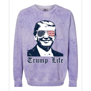 Trump Life Colorblast Crewneck Sweatshirt