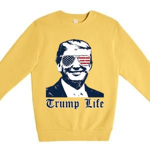 Trump Life Premium Crewneck Sweatshirt