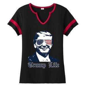 Trump Life Ladies Halftime Notch Neck Tee