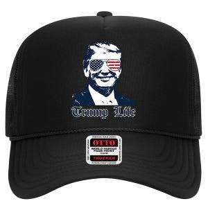 Trump Life High Crown Mesh Back Trucker Hat