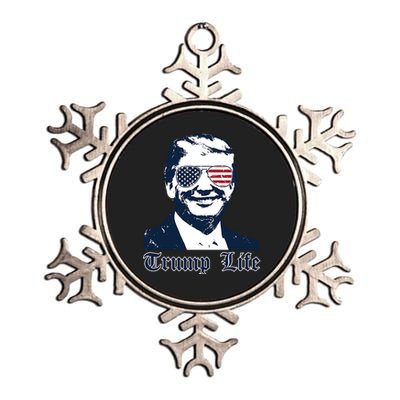 Trump Life Metallic Star Ornament