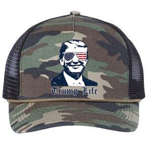 Trump Life Retro Rope Trucker Hat Cap