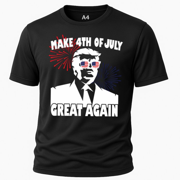 Trump Make 4th Of July Great Again Cooling Performance Crew T-Shirt