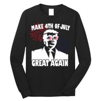 Trump Make 4th Of July Great Again Long Sleeve Shirt