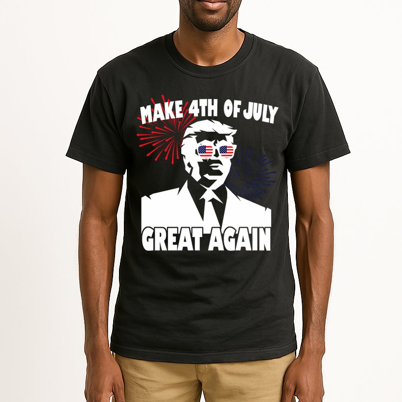 Trump Make 4th Of July Great Again Tall T-Shirt