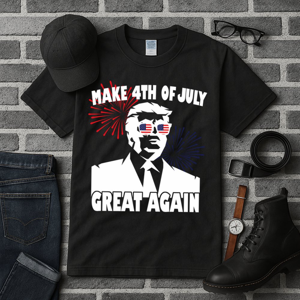 Trump Make 4th Of July Great Again Tall T-Shirt
