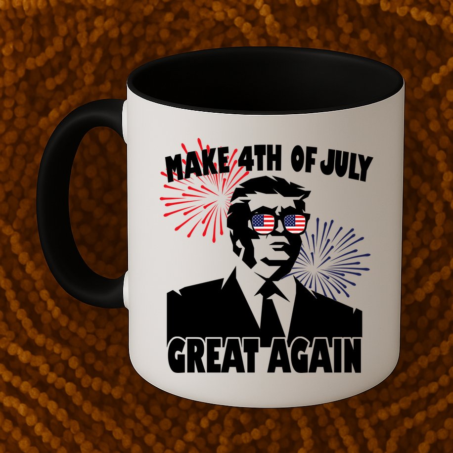 Trump Make 4th Of July Great Again Mug