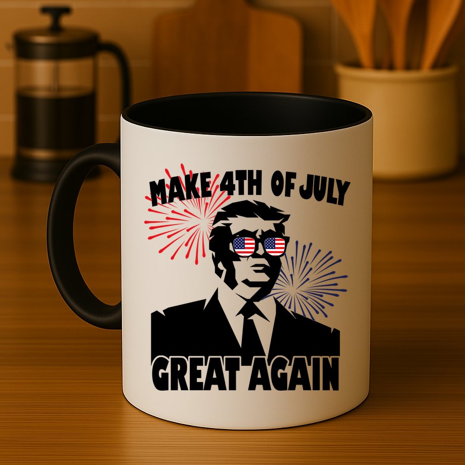 Trump Make 4th Of July Great Again Mug