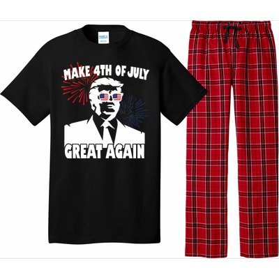 Trump Make 4th Of July Great Again Pajama Set