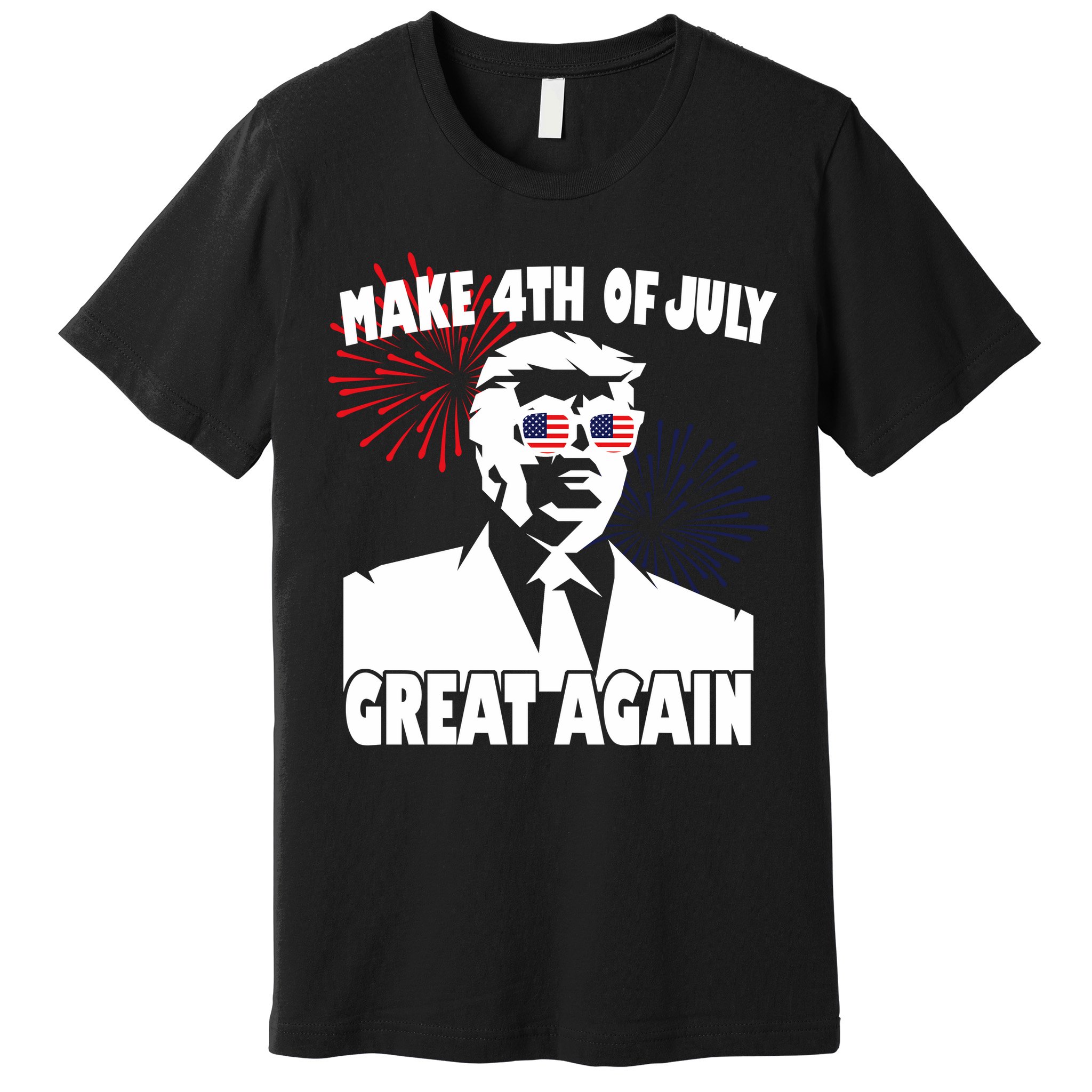 Trump Make 4th Of July Great Again Premium T-Shirt