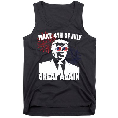 Trump Make 4th Of July Great Again Tank Top