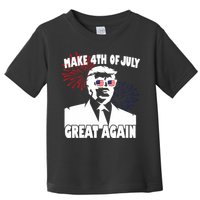 Trump Make 4th Of July Great Again Toddler T-Shirt