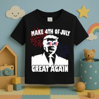 Trump Make 4th Of July Great Again Toddler T-Shirt