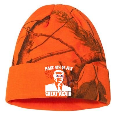 Trump Make 4th Of July Great Again Kati Licensed 12" Camo Beanie