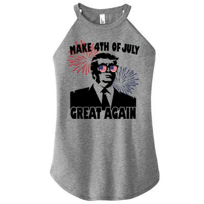 Trump Make 4th Of July Great Again Women's Perfect Tri Rocker Tank