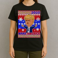 Trump Make America Even Greater Ugly Christmas Sweater T-Shirt