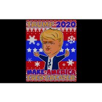 Trump Make America Even Greater Ugly Christmas Sweater Bumper Sticker