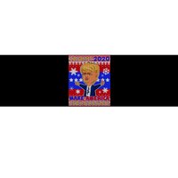 Trump Make America Even Greater Ugly Christmas Sweater Bumper Sticker