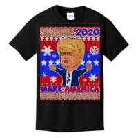 Trump Make America Even Greater Ugly Christmas Sweater Kids T-Shirt