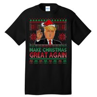 Trump Make Christmas Great Again Ugly Tall T-Shirt