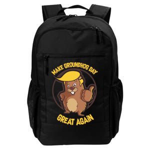 Trump Make Groundhog Day Great Again Daily Commute Backpack