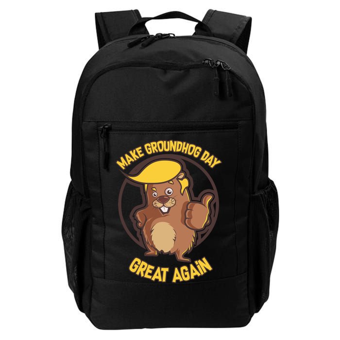 Trump Make Groundhog Day Great Again Daily Commute Backpack