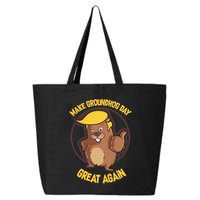 Trump Make Groundhog Day Great Again 25L Jumbo Tote