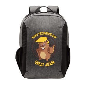 Trump Make Groundhog Day Great Again Vector Backpack