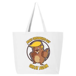 Trump Make Groundhog Day Great Again 25L Jumbo Tote