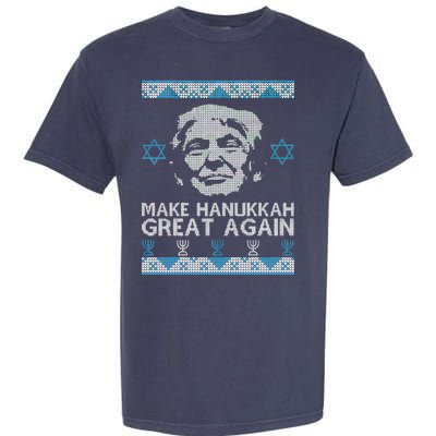 Trump Make Hanukkah Great Again Ugly Garment-Dyed Heavyweight T-Shirt