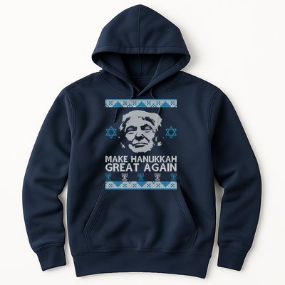 Trump Make Hanukkah Great Again Ugly Hoodie