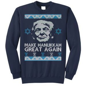 Trump Make Hanukkah Great Again Ugly Sweatshirt