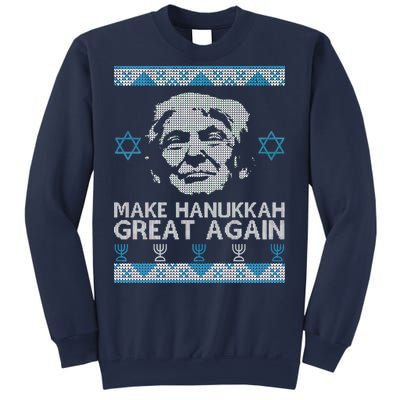 Trump Make Hanukkah Great Again Ugly Sweatshirt