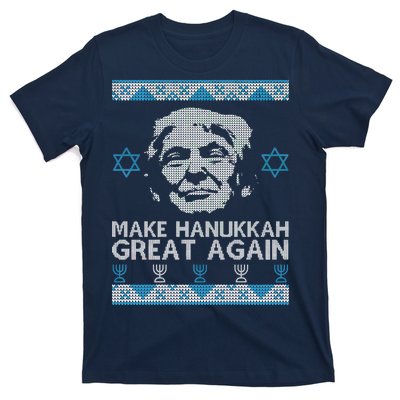 Trump Make Hanukkah Great Again Ugly T-Shirt