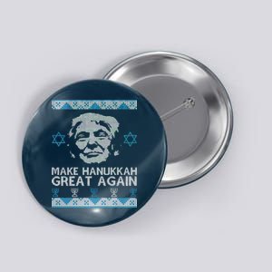 Trump Make Hanukkah Great Again Ugly Button