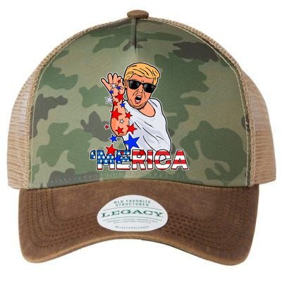 Trump Merica Salt Bae Legacy Tie Dye Trucker Hat