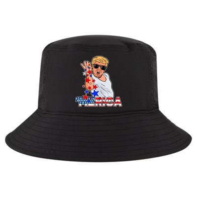 Trump Merica Salt Bae Cool Comfort Performance Bucket Hat