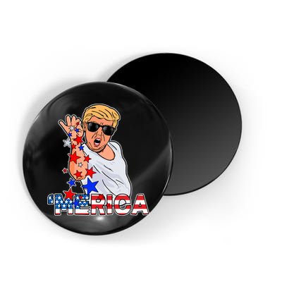 Trump Merica Salt Bae Magnet