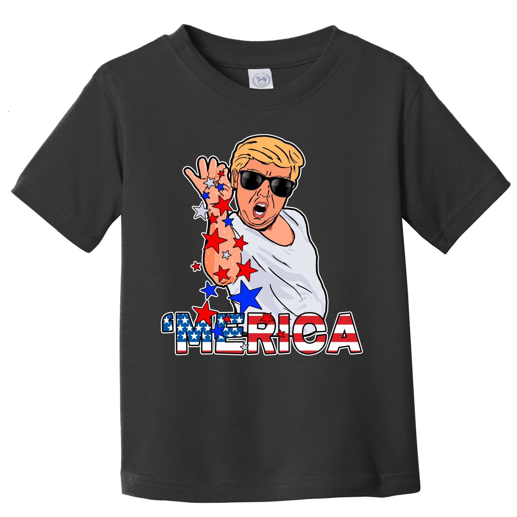 Trump Merica Salt Bae Toddler T-Shirt