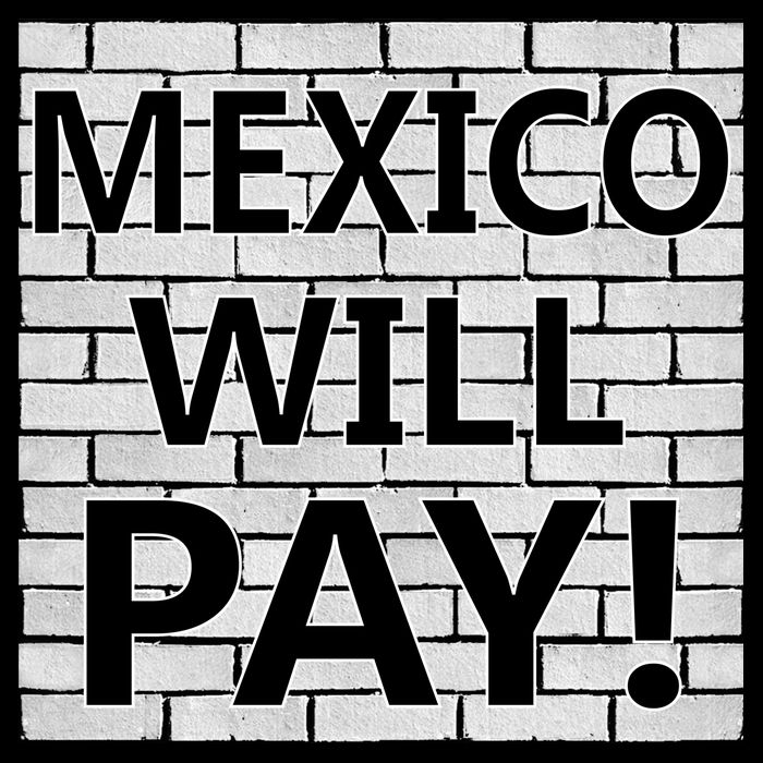 Trump Mexico Will Pay For The Wall Classy News Flatbill Hat