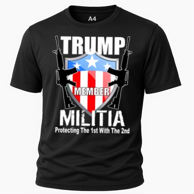 Trump Militia Protecting The 1st With 2nd Performance Shirt