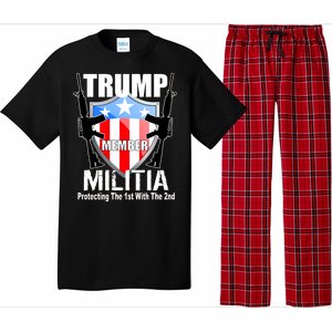 Trump Militia Protecting The 1st With 2nd Pajama Set