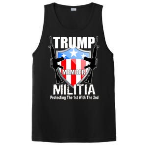 Trump Militia Protecting The 1st With 2nd PosiCharge Competitor Tank