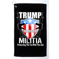 Trump Militia Protecting The 1st With 2nd Golf Towel