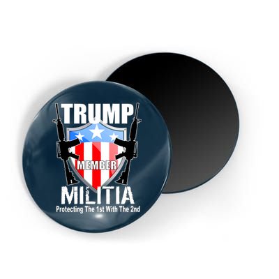 Trump Militia Protecting The 1st With 2nd Magnet